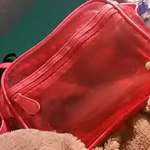 Cute red across body purse/bag